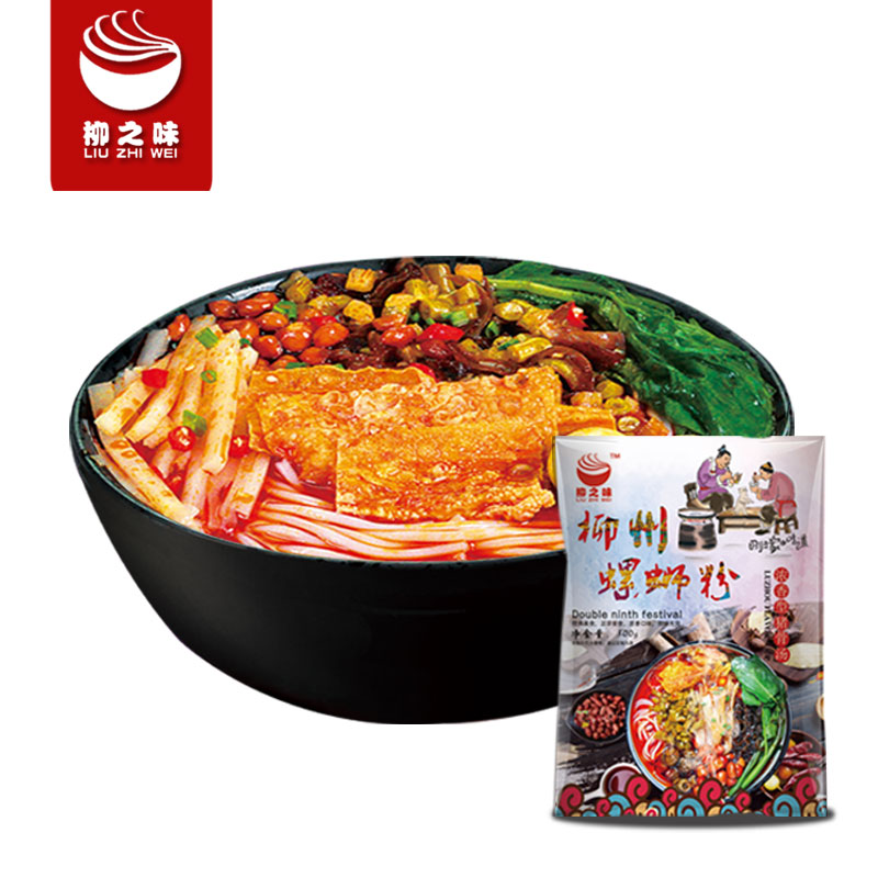柳之味螺狮粉柳州全新浓香型5袋装