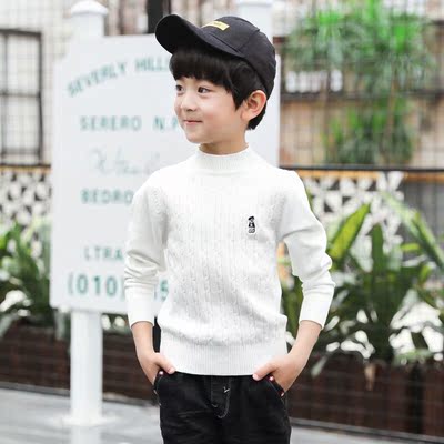 儿童毛衣春秋薄款套头针织衫