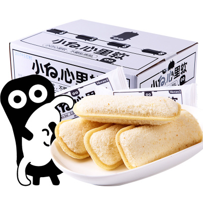小白心里软酸奶夹心软面包750g