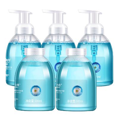 【隆力奇】抑菌泡沫洗手液500ml*5瓶