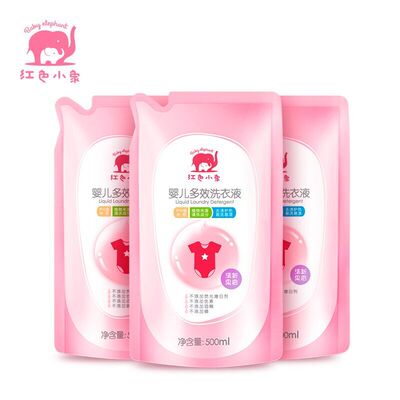红色小象 洗衣液500ML*3