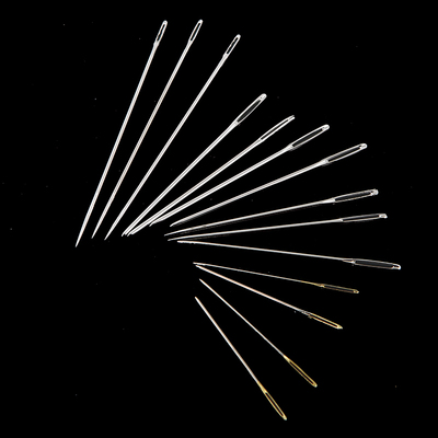 23根装手缝针大眼细长传统手工绣花针